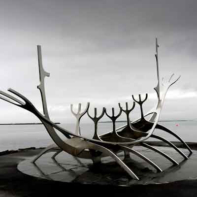 Reykjavík Adventskalender: Sólfar (Sonnenschiff)